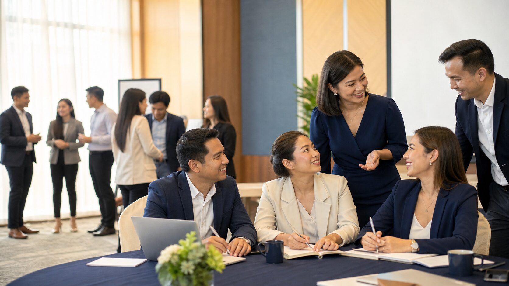 Filipino CPAs in a regional learning and mentoring session